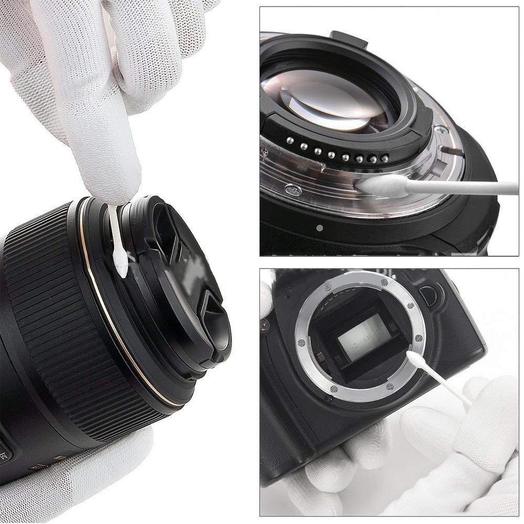 Camera Maintenance Bundles Digital Camera Sensors Cleaning Gear with Precisions Air Duster and Soft Brush for Hobbyists