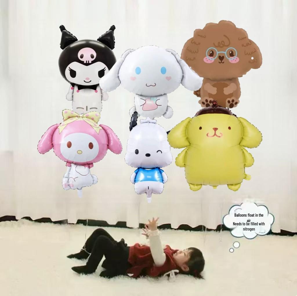 Cartoon Animal & Fruit Helium Balloons for Baby Tracking 