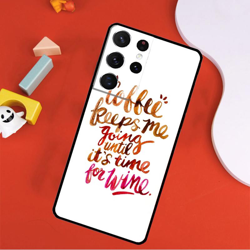 Frist Coffee Phone Case For Samsung Galaxy S25 Ultra S24 Ultra S9 S10 S20 S21 S22 S23 Plus S24 FE Cover