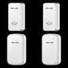 International Wireless Doorbell with EU/US/UK/AU Plugs, 433 MHz