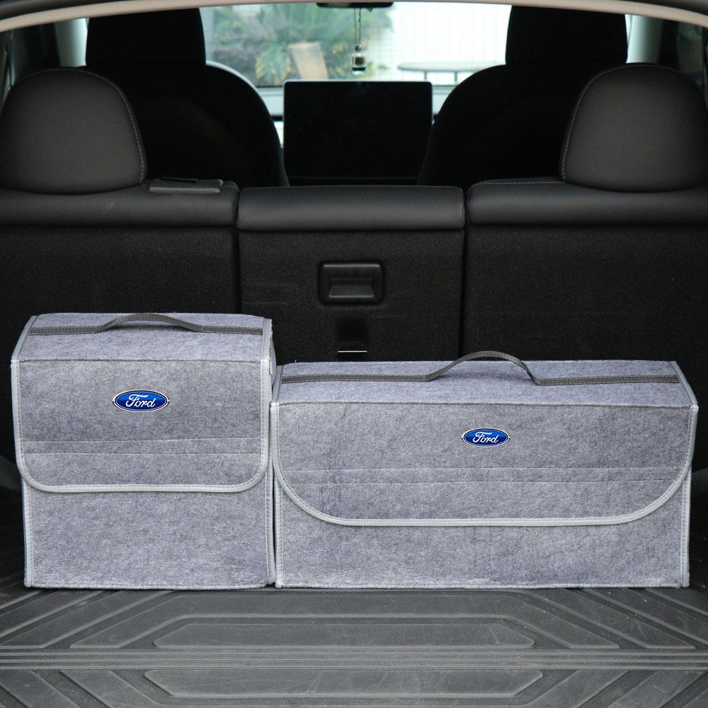 Car Trunk Large Capacity Sundries Storage Box Organizer Bag Tool Case For Ford Focus Mondeo Kuga Fiesta MK7 Escort Explorer Edge 2 4 MK2 MK4