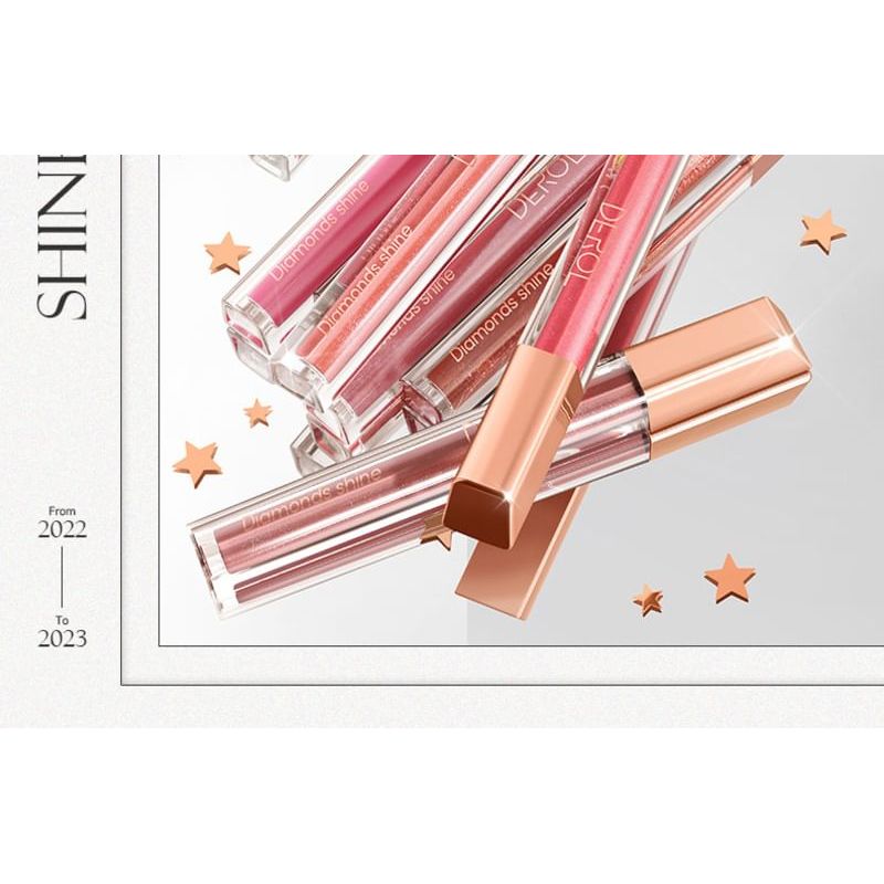 DEROL - Starlight Diamonds Shine Liquid Lipstick - 1-4