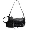 Niche design simple fashion rivet shoulder bag women's winter new retro messenger women's bag