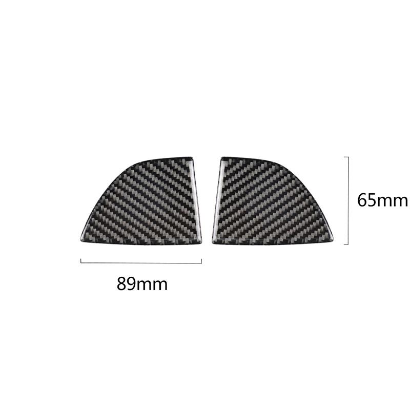 Für Mazda 3 Axela 2017–2018 Real Carbon Frontgrill Grill Aufkleber Abdeckung Trim Auto Innenausstattung Auto Innen