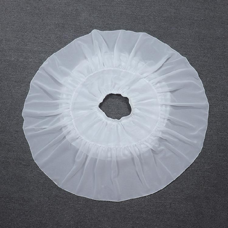 Women Crinoline Petticoat Cage White Hoop Skirt Slips for Wedding Bridal Dress