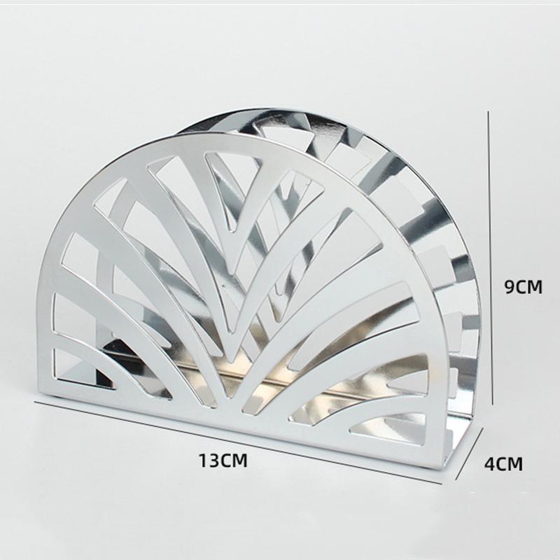 Nordic Napkin Holder Tissue Holder Paper Towel Dispenser Cafe Freestanding Dining Table Gold Wrought Iron Paper Towel Clip