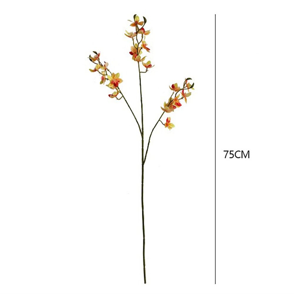 75CM Magnolien Künstliche Blumen Mehrfarbig Langer Ast Blumen Elegante Gefälschte Orchideen Heimdekoration