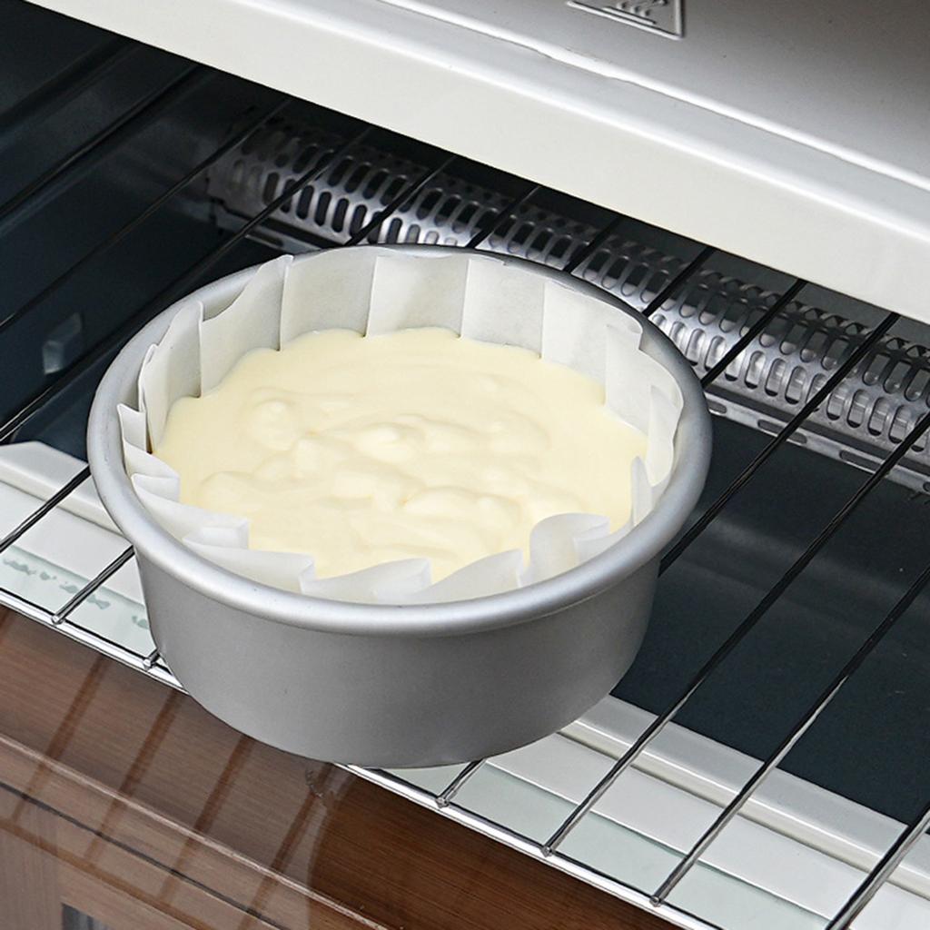 Pack of 50 Oilproof Paper Basque Cake Paper Oilproof Paper Wrap Oilproof Baking Paper Kitchen Cake Paper Baking Supplies