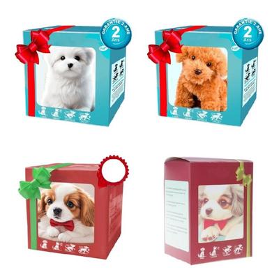 2025  Robot Dog My Smarts Realistic Robot Dog Puppies That Act Like a Real Dogs,Interactive Plush Robots Dogs Gift