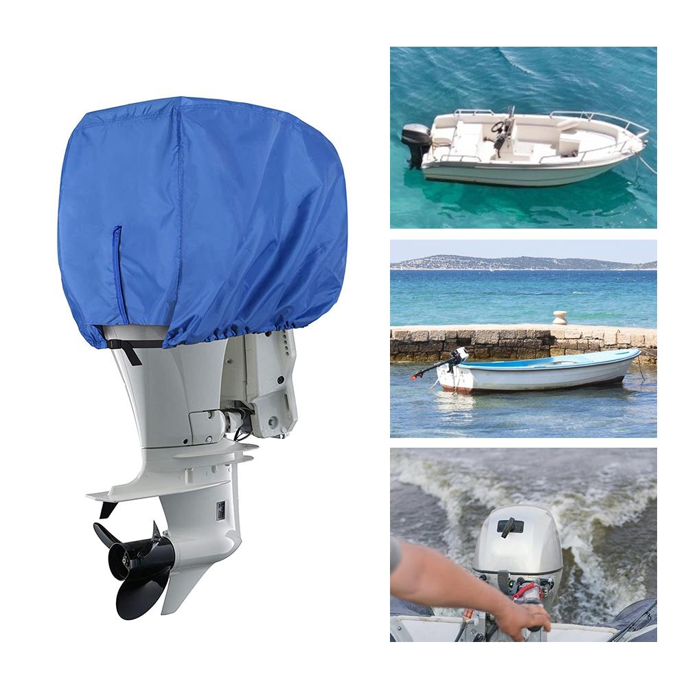 Outboard Motor Cover Waterproof Heavy Duty Boat Engine Hood Covers Speedboat Outboard Motor Rain Cover Boat Cover other