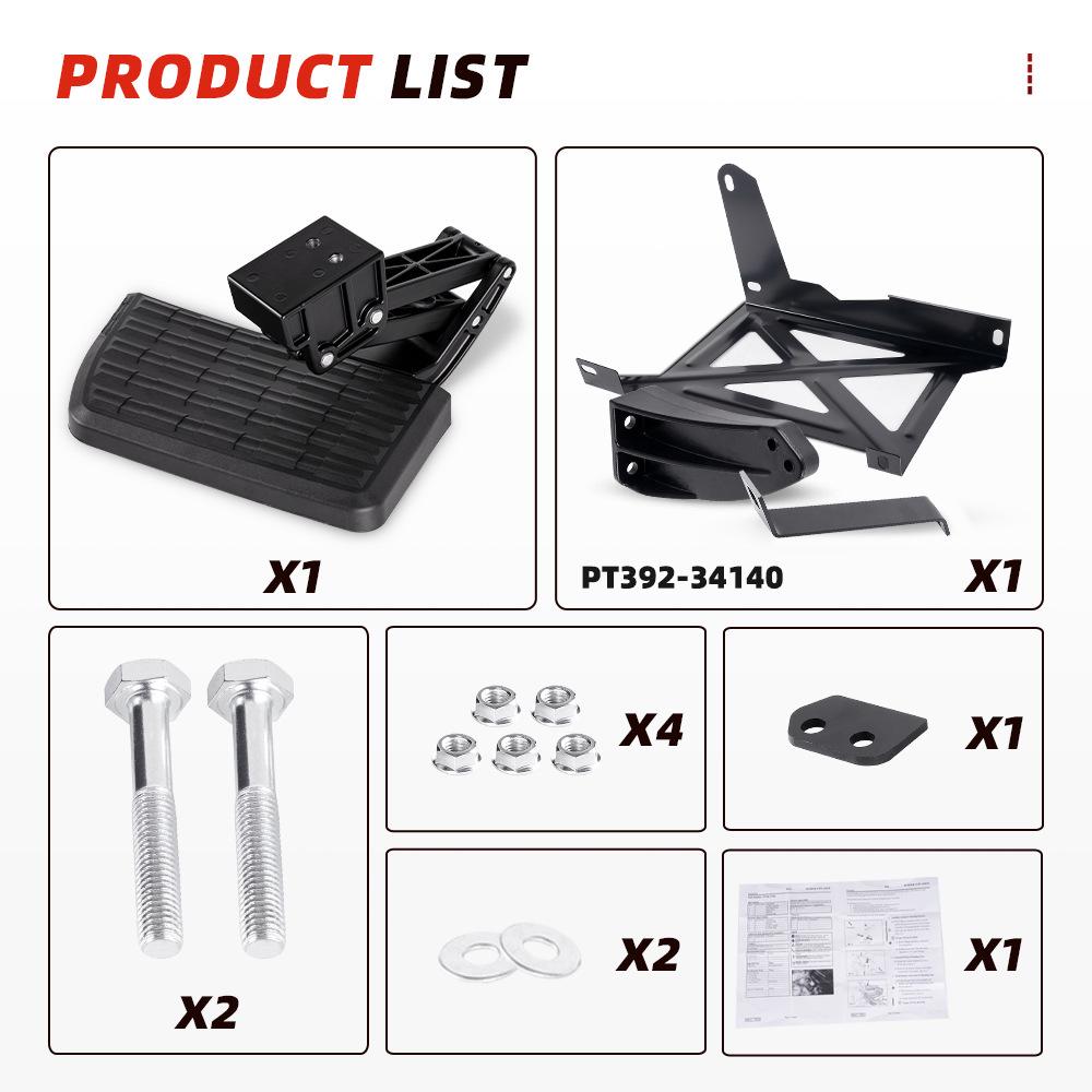 Modified Tailgate Foot Pedal for 2014-2021 Toyota Tundra PT392-34140