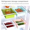 Slide Kitchen Fridge Freezer Space  Organizer Storage Rack Shelf Holder
