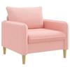 XL Armchair Pink Boucle