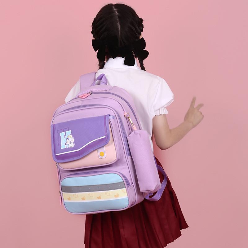 Comfortable And Breathable Oxford Cloth Backpack For Year One Girls