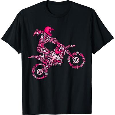 Dirt Bike Rider Motocross Dirt Biking Enduro Girls Women T-Shirt