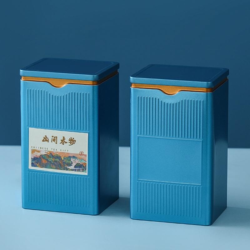 Tea Storage Container For Loose Leaf Tea Stylish Kitchen Canister For Storing Coffee Beans Or Dry Snacks