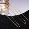 Trendy Stainless Steel O-Chain Necklace with DIY Pendant Options