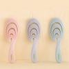 Quick Dry Eco-Friendly Detangling Eco-Friendly Hair Brush (Coral Pink, Coral Purple, Coral Blue)