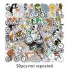 50 sheets animal bicycle-619