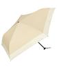 Folding Basic Slim Beige X Light UV UPF Suitable for Sun and 50cm Simple and Suitable for Men and Wpc. Parasol, Parasol, Off-White, 100% Blocking,