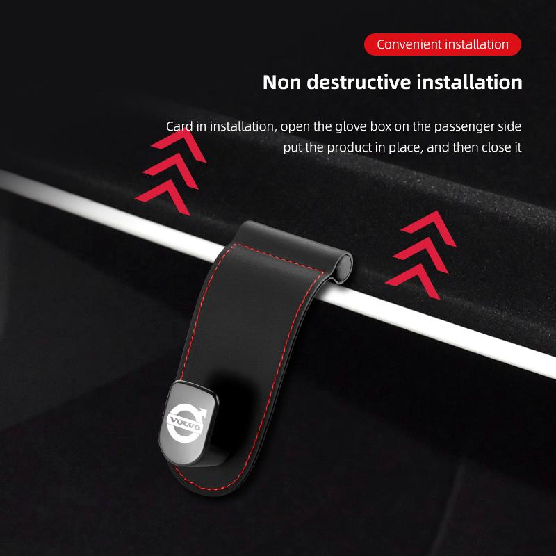 Car Co Pilot Hook Multifunctional Creative Organizing Storage Hooks For Volvo Xc60 Xc90 V40 V60 S60 V50 V90 S80 C40 XC40 V70 C30 KW0