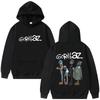 Alternative Rock Band Gorillaz Graphic Hoodie Men Women Hip Hop Fashion Streetwear Male Casual Oversized Fleece Cotton Hoodies