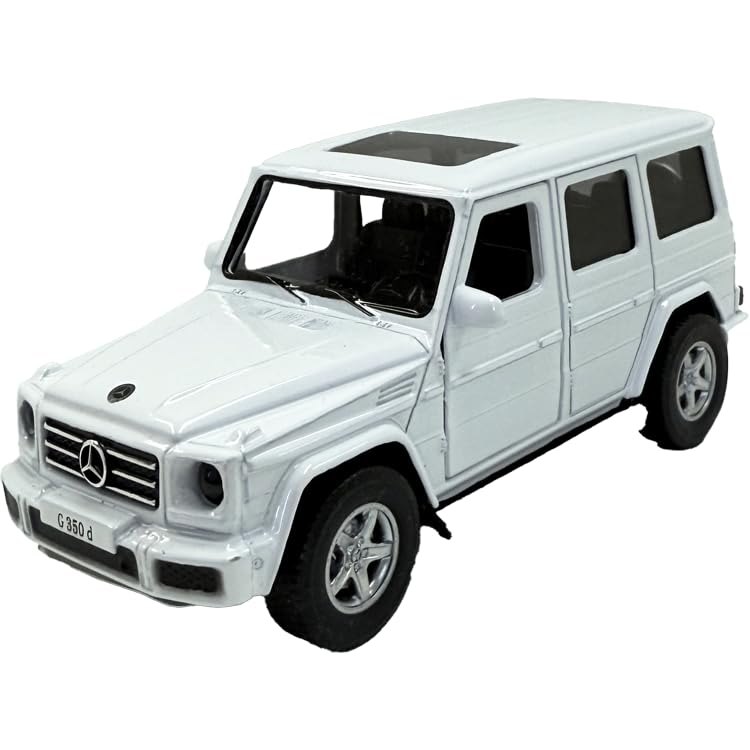 Scale G320d MSZ Diecast Model White 1/42 Mercedes-Benz Car,