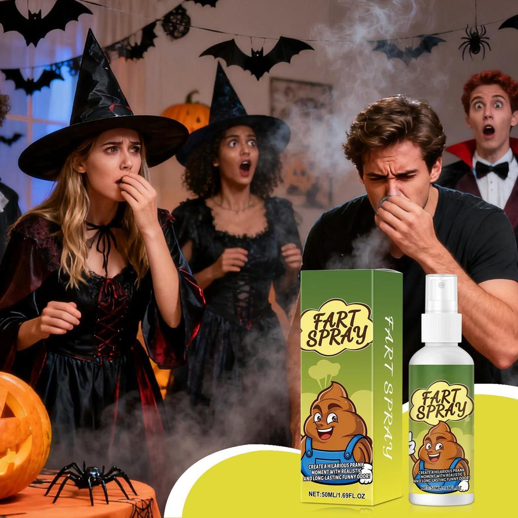 Fart Spray Prank 50ml Pranks Game Hilarious Toy For Adults Kids Joke Party Supplies Ass-Smelly Stinky Gas Crap Gag Prank Funny