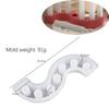S Shaped Candlestick Concrete Silicone Mold DIY Handmade Candle Holder Vase Bracket Casting Mould Resin Gypsum Mold Home Decor