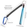 Aluminium Alloy Wacky Rig Tool Blood Worm Soft Bait Binding   with O Rubber  