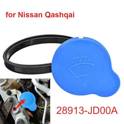 Car Windshield Washer Fluid Reservoir Tank Cap Lid 28913JD00A for Nissan Qashqai Dualis J10 Almera N16 Hoses Windshield Washer 1