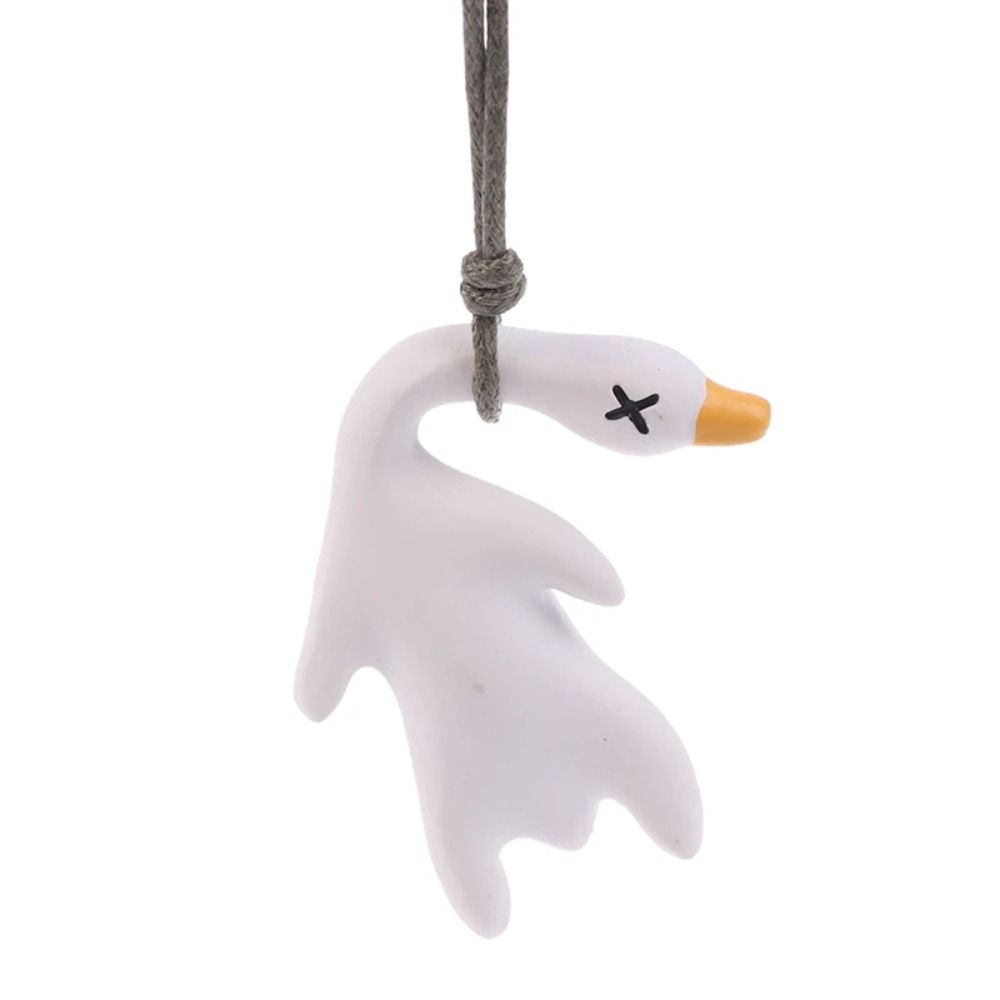 2Pcs Color Changing Color Changing Swing Goose Cute Car Hanging Ornament  Wall Decor