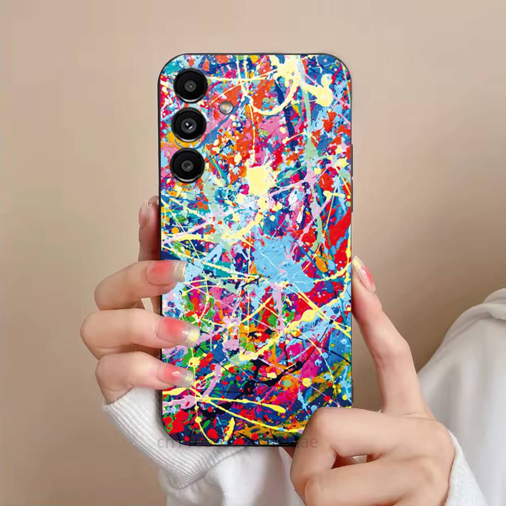 Colorful graffiti Phone Case For Samsung Galaxy S21 22 23 24 S25 Ultra PlusS20 FE S10 Plus Cover Funda