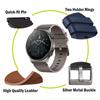 Watchband Leather Strap 22mm for Huawei Watch GT 2 GT3 Pro 46MM Strap Wrist Band for HUAWEI WATCH GT 3 Pro 46mm/GT Runner 46mm Smart Watch