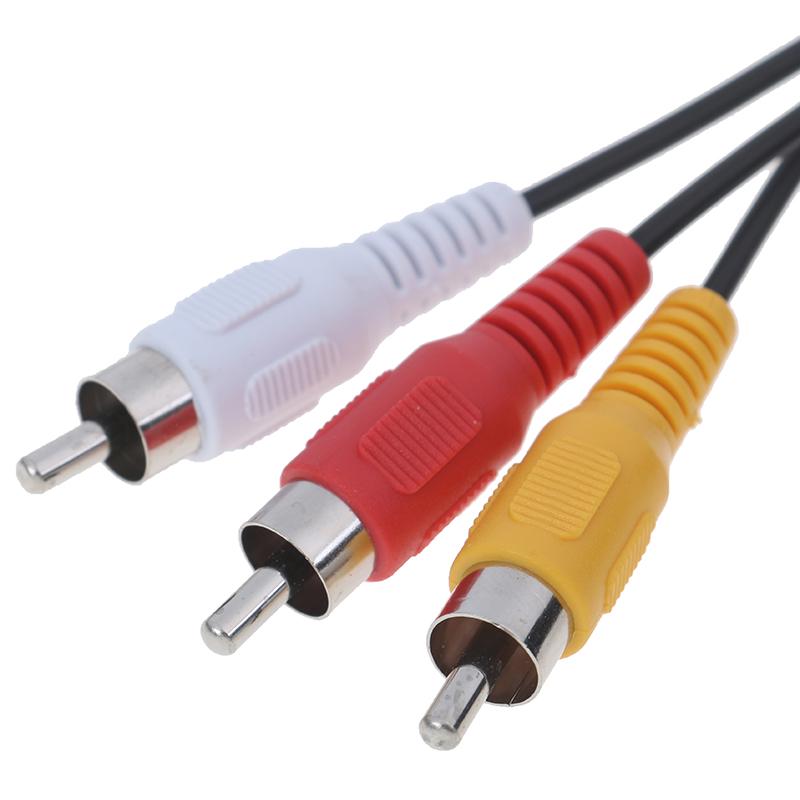 5stopý/1,5M USB 2.0 samice na 3 Rca samec adaptérový kabel video A/V videokamery