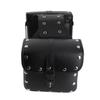 1 Pair Motorcycle Saddlebags Stylish PU Leather Side Bags Universal Luggage Storage Organizer Saddlebag Tool Bag