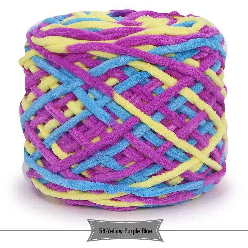 3.3 Große Eiswollknäuel für handgestrickte Häkelschuhe & zum Weben von Schals - Dicke Wolle für Damen & Herren