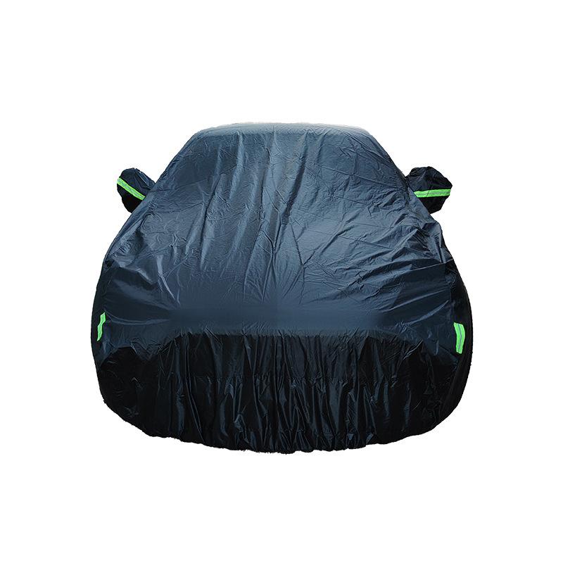 

For SEAT Ibiza Car Full Cover - Outdoor Waterproof Snowproof Sunshade, Winter & Summer All Weather Auto Protection Accessories чёрный