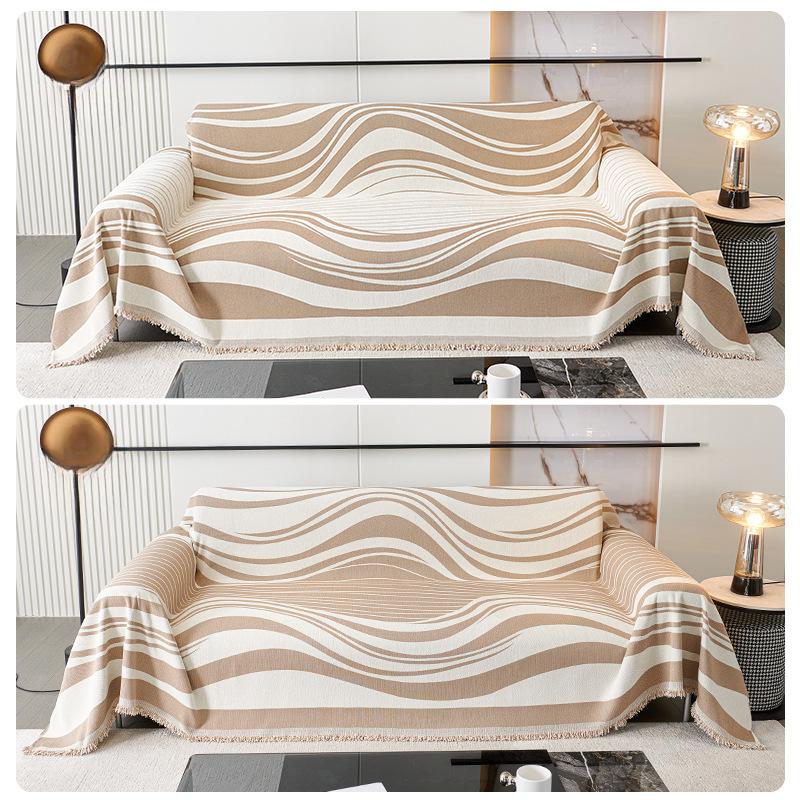 Chenille Soffhandduk Fyra Säsonger Universal Allomfattande Soffskydd Dammskydd Enkel Sofföverdragstyg Repskyddande