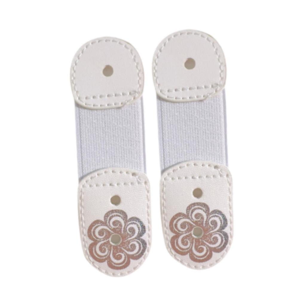2x Figure Skating Lace Straps Versatile Cover Skating Boots Laces Protector for Training All Shoe Size Winter Practicing Dance