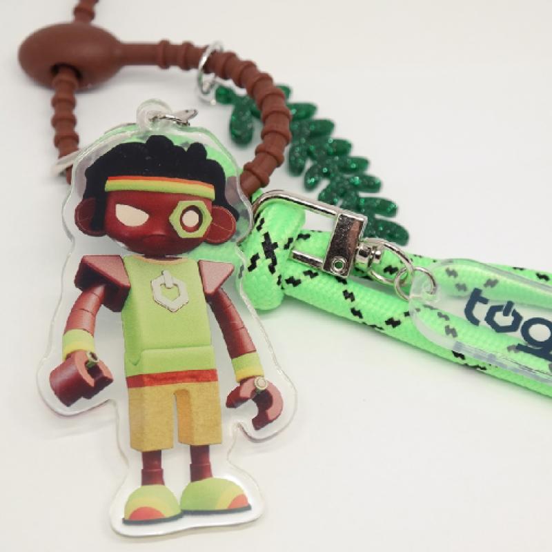 Toggles   06 Reggae Full Body Keyring