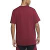 Jordan Wordmark Paris Saint-Germain Round Neck Letter Print Short Sleeve T-Shirt Men Tops Bordeaux CK9786-610