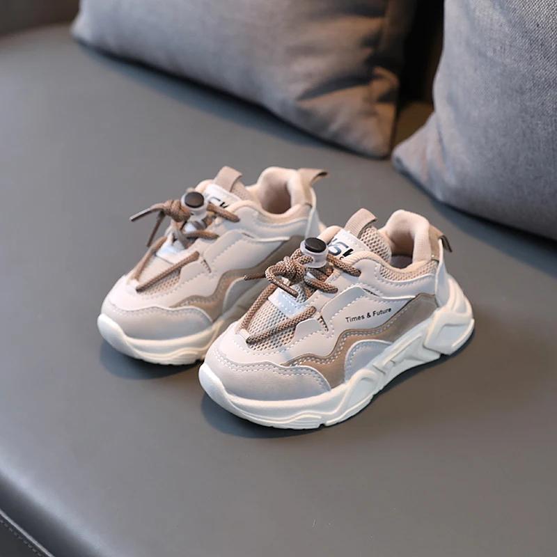 

Unisex Kids Casual Shoes for Little Boys Girls Toddlers Children Sports Running Sneakers Air Mesh Breathable Classic Fashion New 21 хаки