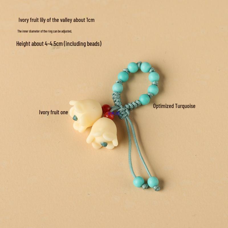 Agate Turquoise Pendant: Lotus Seed Pod & Persimmon Charm with Buddha Beads and Teardrop Running Ring.