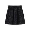Women's Korean Retro Floral A-line Puffy Skirt - Gray, Autumn/Winter