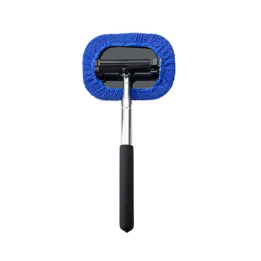 Durable 2 IN 1 Glass Wiper Telescopic Multifunctional Window Cleaner Handheld Window Squeegee for Car