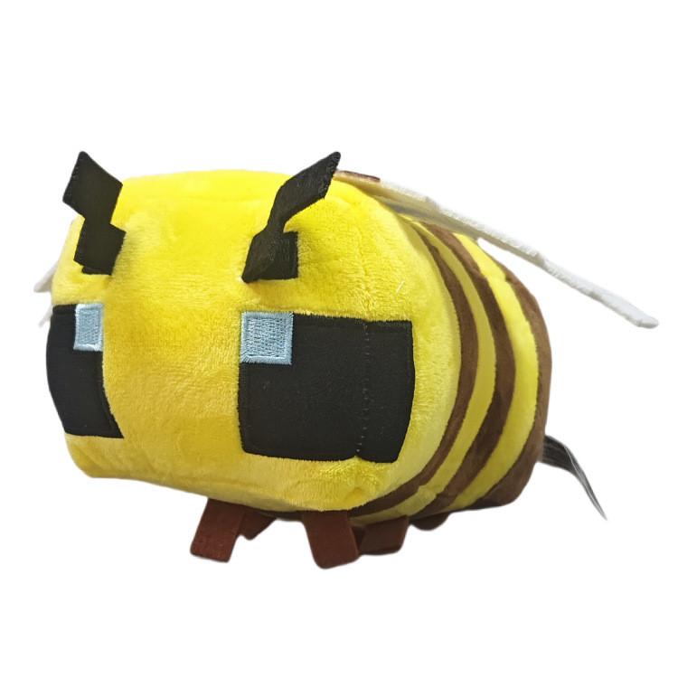 Yellow Bee Minecraft Plush Doll Toy For Children Gift And Decoration Room