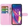 For TCL 50 XL 5G Case Litchi Texture Shockproof Leather Wallet Phone Cover