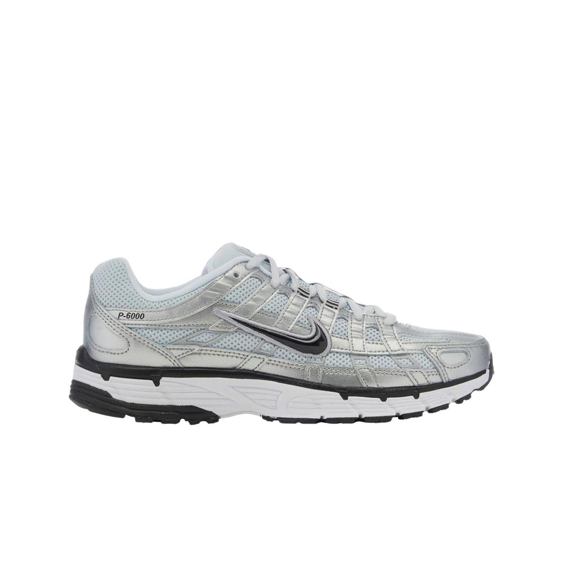

(w) Nike P-6000 White Metallic Silver 245