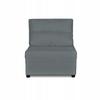 Fold-out Armchair Sleeping Function KIMO Bedding Container Family Furniture Grey